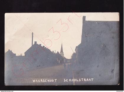 Waarschoot - Schoolstraat - fotokaart