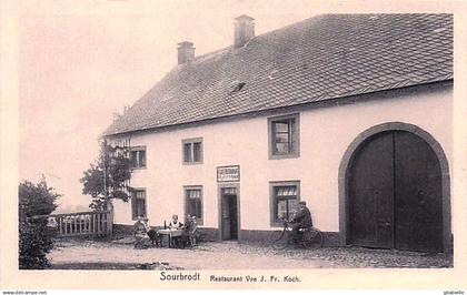 Waimes - Weismes - SOURBRODT - café - restaurant veuve Koch