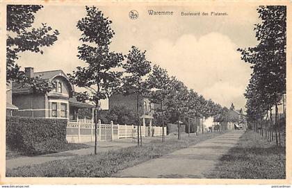 Belgique - WAREMME (Liège) Boulevard des Platanes