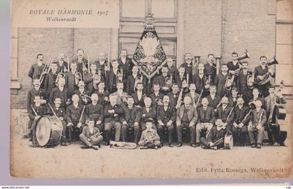 cpa welkenraedt  harmonie  1907