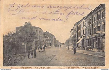 HERBESTHAL WELKENRAEDT (Liège) Salut de... - Rue principale