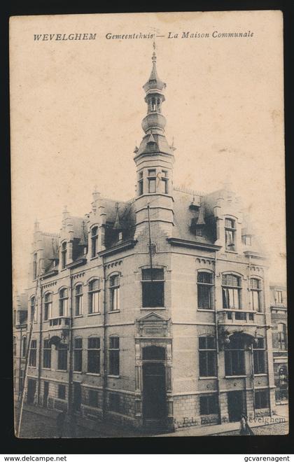 WEVELGEM  GEMEENTEHUIS