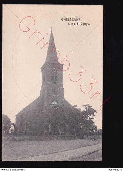 Cherscamp (Serskamp) - Kerk S. Denys - postkaart