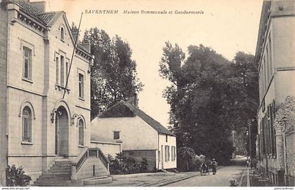 België - ZAVENTEM (Vl. Br.) Gemeentehuis en politiebureau (Gendarmerie)