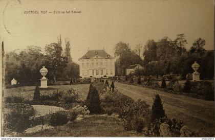 Zoersel // Zoersel Hof // Zicht op Kasteel (Niet Standaard) 1925 Ed. Desaix