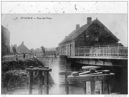 ALVERINGEM STAVELE PONT DE L'YSER