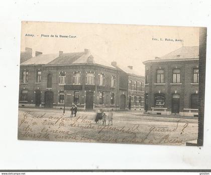 AMAY PLACE DE LA BASSE COUR  (EPICERIE ANGLAISE BOULANGERIE PATISSERIE  ET PETITE ANIMATION)  1908