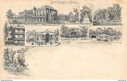 België - ANTWERPEN - Dierentuin - Zoo Antwerpen - LITHOGRAFIE