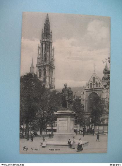 CPA  Anvers - Place Verte