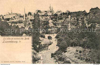 43193297 Luxembourg Luxembourg La ville et rochers du Bock