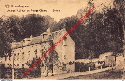 Ancien Abbaye du Rouge-Cloître - entrée - Auderghem - Oudergem - Auderghem