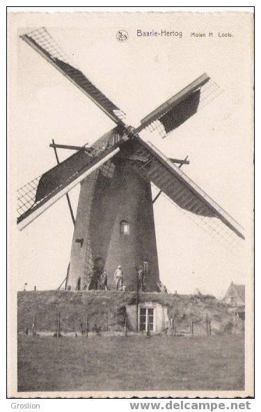 BAARLE HERTOG MOLEN H LOOTS (MOULIN) BEAU PLAN