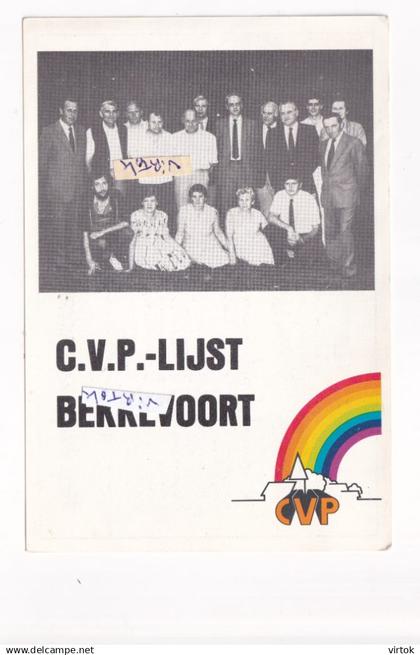 Bekkevoort  ;     ( verkiezingen CVP )