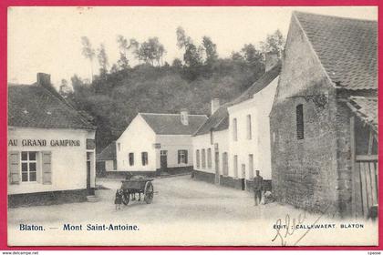 Rare CPA Belgique Belgie BLATON (Bernissart) - St Mont Saint-Antoine (Au Grand Campine) ° Edit Callewaert