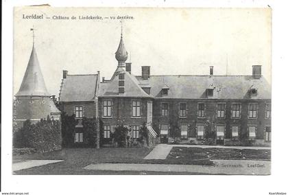 Leefdaal - Chateau de Liedekerke - Vu derrière.