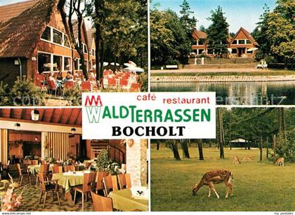 73203566 Bocholt Westfalen Cafe Restaurant Stadtwaldterrassen Wildgehege Bocholt