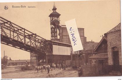 Boussu-bois :  Sentinelle    charbonnage  (  regarder le scan pour detail )