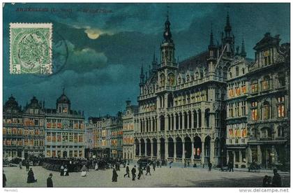 BRUXELLES - Grand´Place (la nuit)