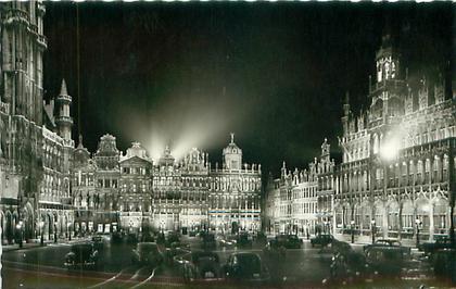 BRUXELLES - Grand'Place, la nuit (N. 41)