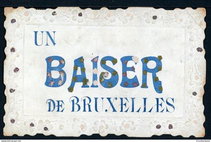 Carte postale - Belgique - Bruxelles - Un Baiser de Bruxelles (CP25693)