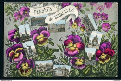 Carte postale - Belgique - Bruxelles - Une Pensée de Bruxelles (CP25691)