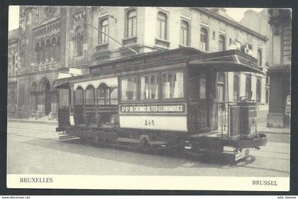 +++ CPA - BRUSSEL - BRUXELLES - TRAM    //