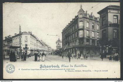 +++ CPA - SCHAERBEEK - SCHAARBEEK - Place du Pavillon  //