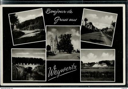 Bonjour de Gruss aus Weywertz   ( Obl. WEYWERTZ  - WEVERCHE   23/04/62 )