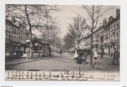 BELGIQUE - BRUXELLES boulevard d'Anvers, pionnière