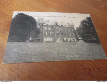 Courcelles, Chateau de Miaucourt, Facade Principale