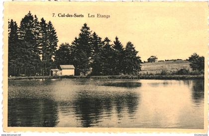 CPA  Carte postale Belgique  Cul-des-Sarts Les étangs   VM64320ok