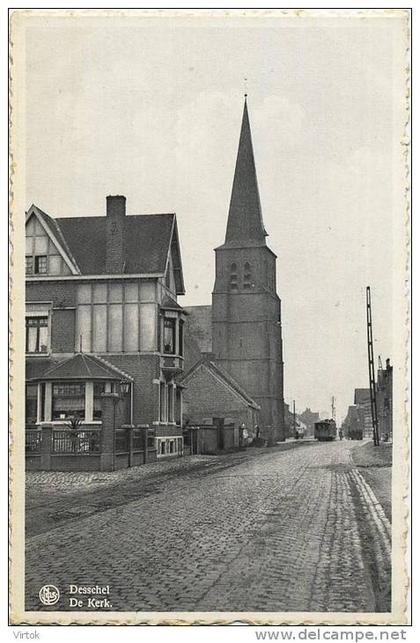 Dessel :  De kerk  (  TRAM )