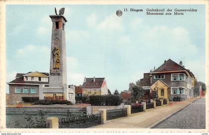 DIEGEM - Gedenkzuil der Gesneuvelden - Monument aux Morts