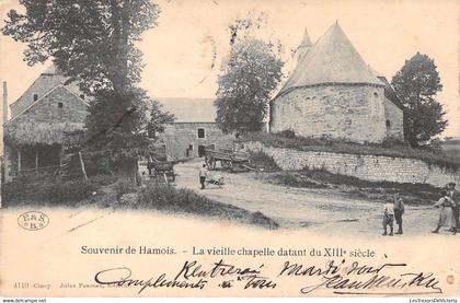 [-50%] Belgique - Hamois - Souvenir de Hamois - La vieille chapelle datant du XIIIe siècle - Pesesse - Carte Postale Anc