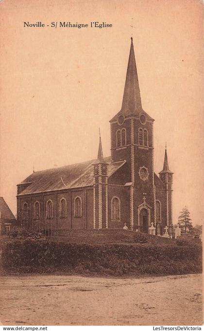 BELGIQUE - Eghezée - Noville - S/ Méhaigne l'Eglise - Carte Postale Ancienne