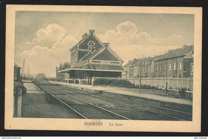 +++ CPA - EGHEZEE - La Gare - Statie   //