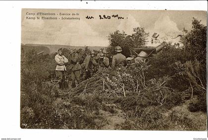 CPA-Carte Postale- Belgique-Elsenborn Camp -Exercice de Tir VM27255b