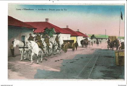 CPA-Carte Postale- Belgique-Elsenborn Le Camp-Artillerie départ pour le tir  VM27249b