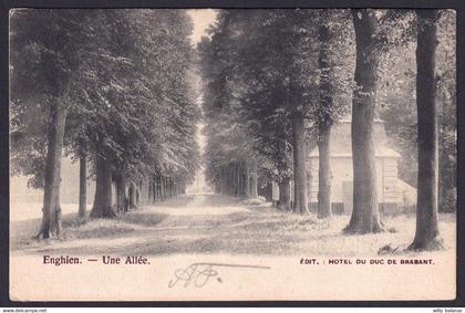 +++ CPA - ENGHIEN - EDINGEN - Une Allée  //