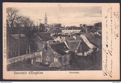 +++ CPA - Souvenir d' ENGHIEN - EDINGEN - Panorama  //