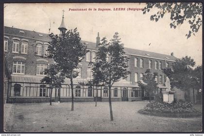 +++ CPA - LEERS - Estaimpuis - Pensionnat de la Sagesse  //