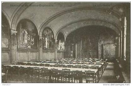 ESTINNES - Séminaire de Bonne-Espérance - Le réfectoire (V.E.D. Bruxelles)