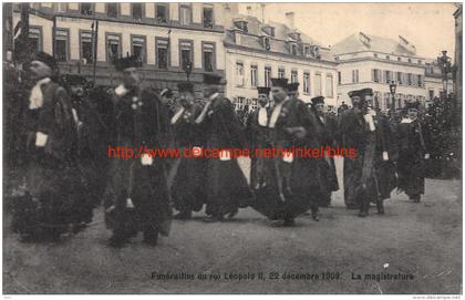 1909 Funerailles du Roi Leopold II - Bruxelles