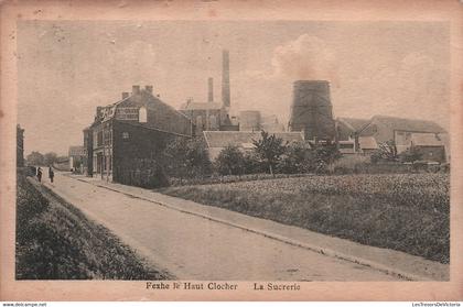 BELGIQUE - fexhe le haut clocher - la sucrerie - carte postale ancienne -