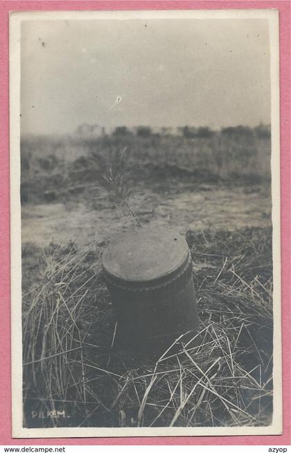 West-Vlaanderen - Flandre occidentale - Carte photo - Foto - Obus - Guerre 14/18 - Carte N° 7