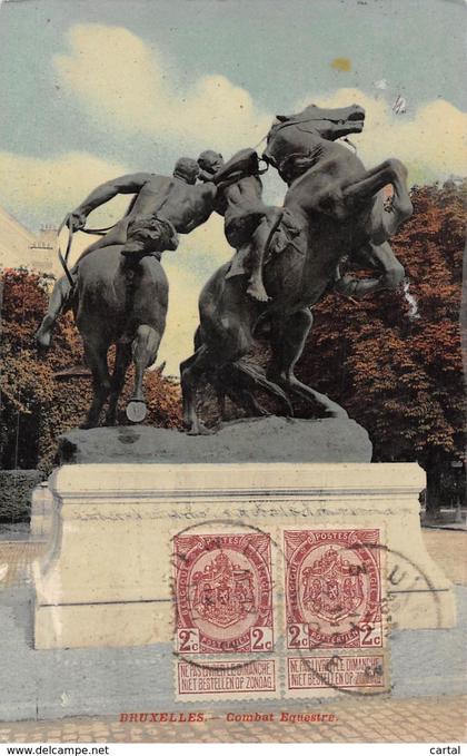 BRUXELLES - Combat Equestre