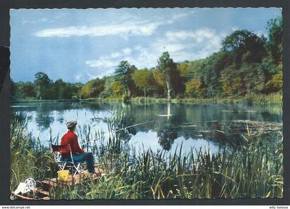 +++ CPA - FOSSES LA VILLE - Lac de BAMBOIS - Etang des Pêcheurs - Nelscolor - CPSM  //