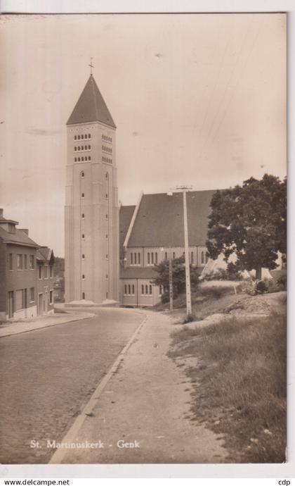 carte photo  genck  st martinuskerk  1965