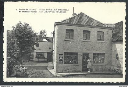 +++ CPA - FOURON SAINT MARTIN - ST MARTENS VOEREN - Maison Droeven - Michiels - Commerce   //