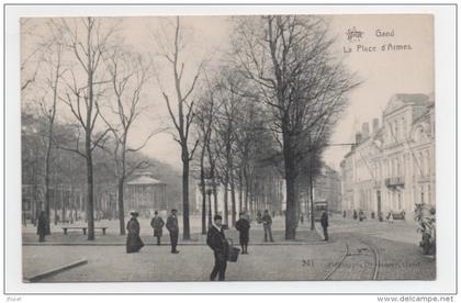 BELGIQUE - Flandre Orientale, GAND la place d'Armes (voir descriptif)